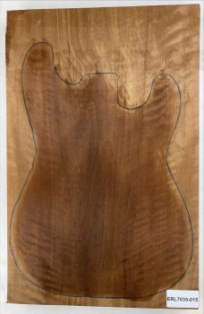 Body Alder, European Curly, Choco, 1-pc., Unique Piece #015